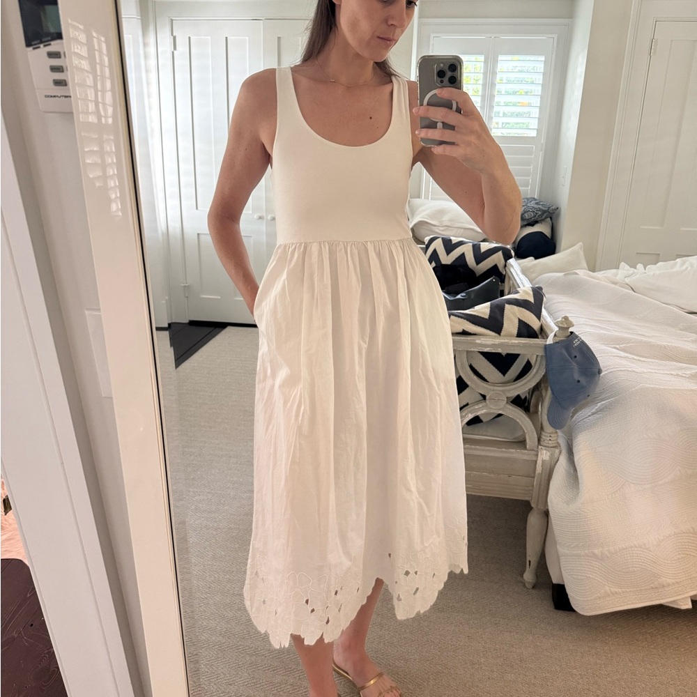 Hatch White Tank Dress